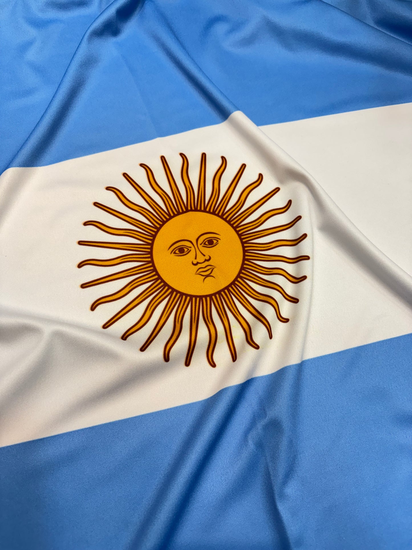 ARGENTINA FLAG WITH POLE INSERT POCKET