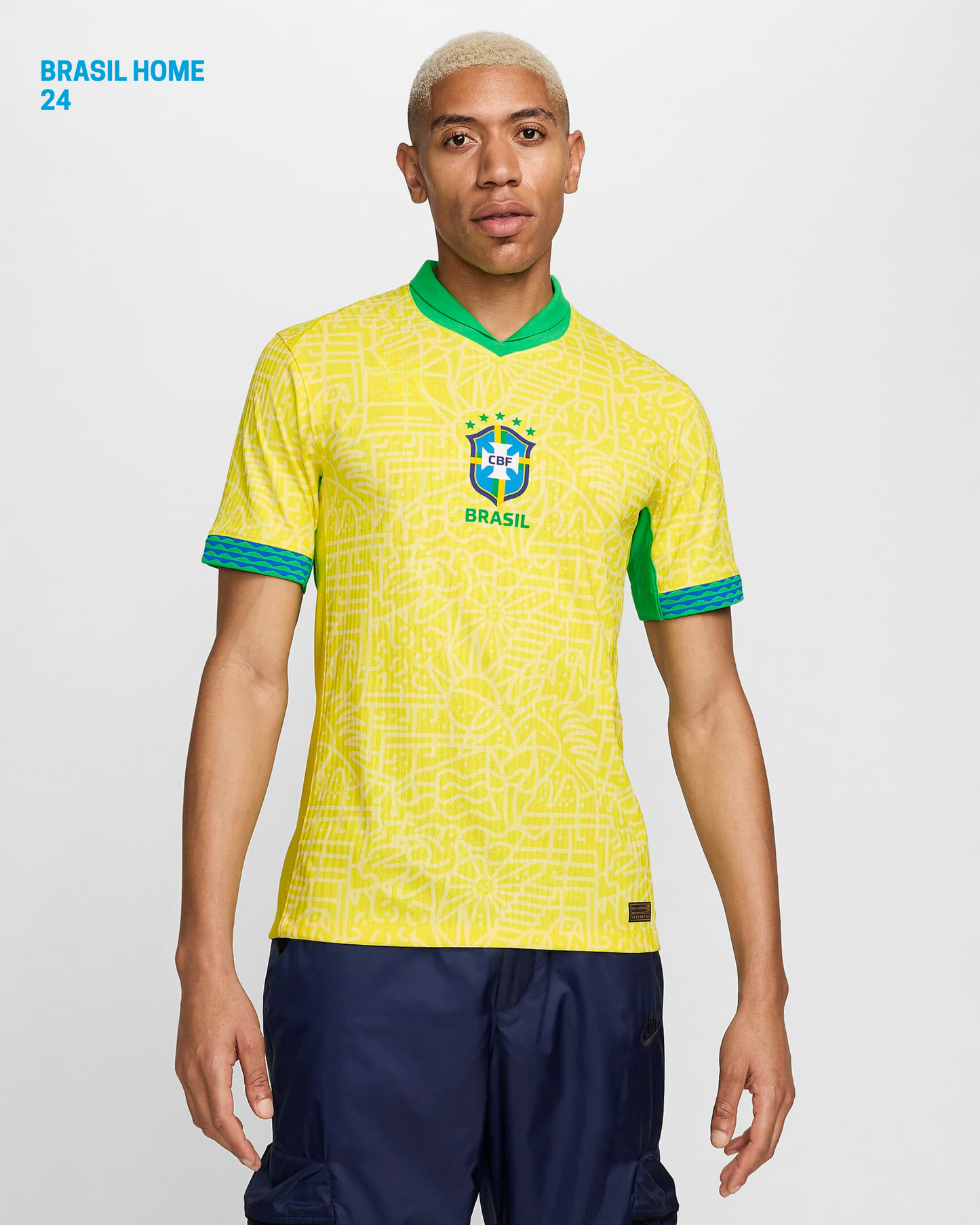 Brasil Home 24-25 Kit - ENGINEERED DRY FIT