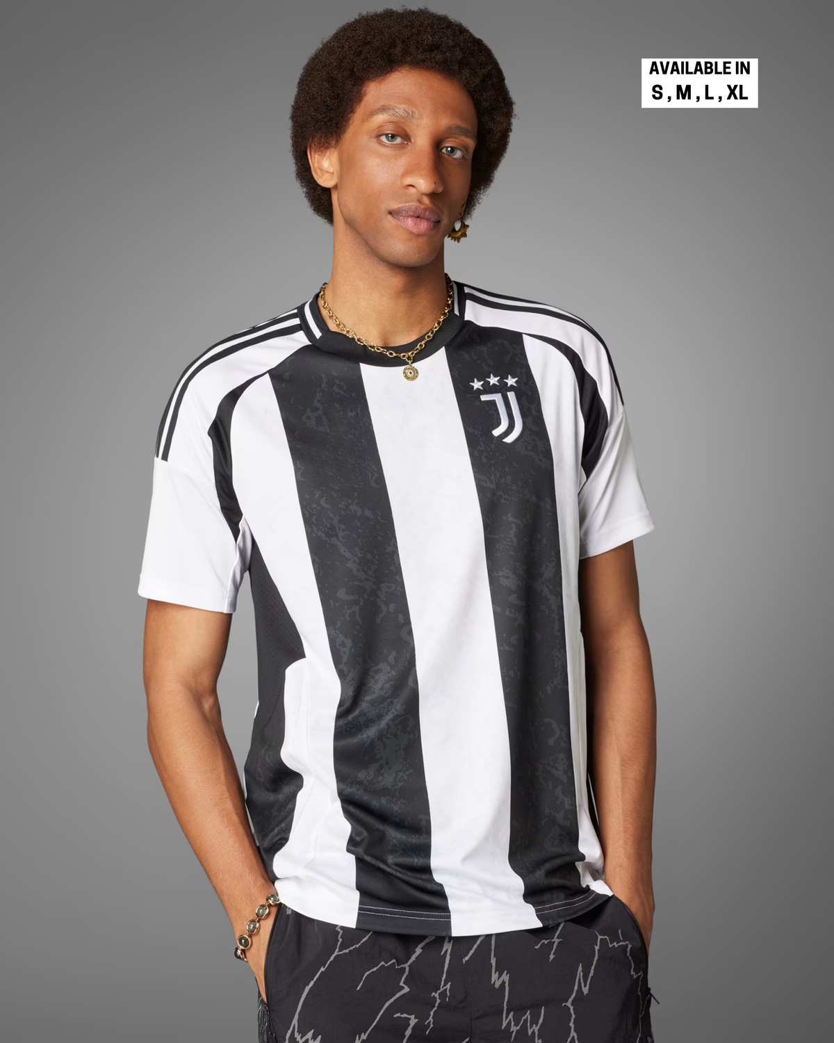 Juventus Home 24-25 Kit - MOISTURE CONTROL JERSEY
