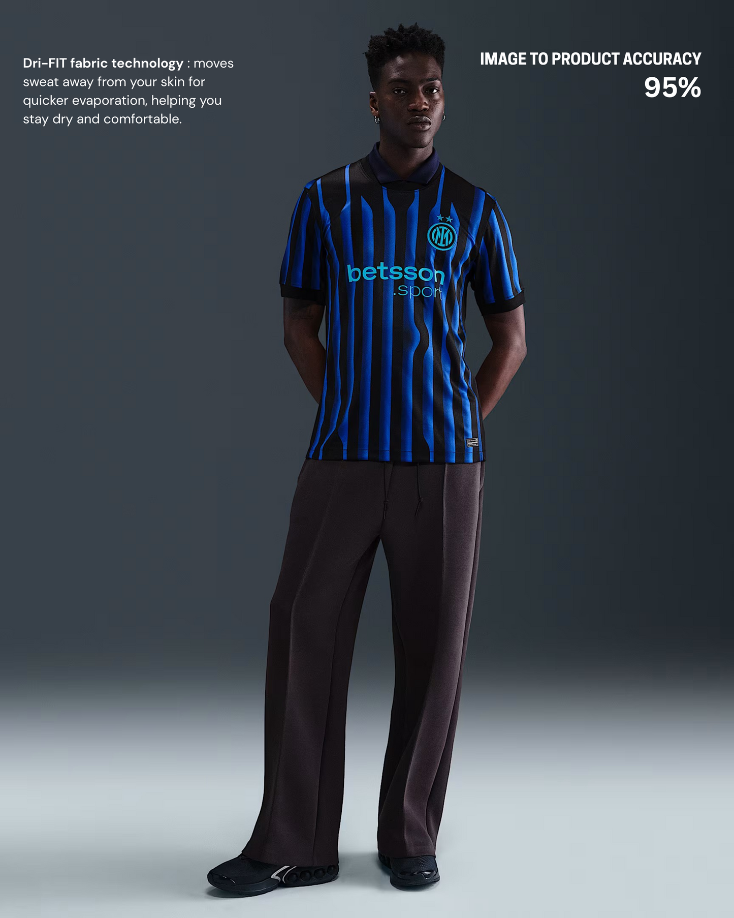 INTER MILAN HOME 2025/26 - ENGINEERED DRY FIT