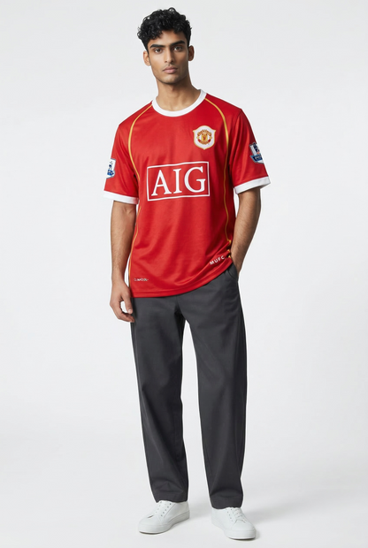 MANCHESTER UNITED HOME RETRO RONALDO JERSEY 2006/07 - Regular Edition