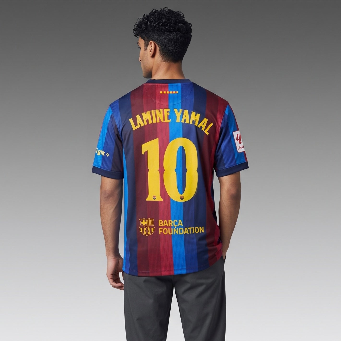 FCB HOME 26/27 LAMINE YAMAL JERSEY - Regular Edition