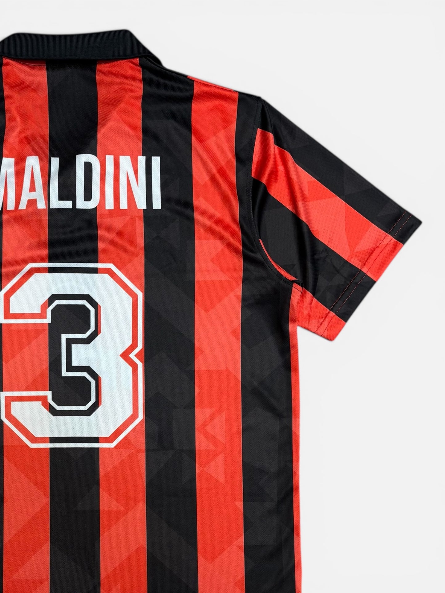 1994/95 AC MILAN MALDINI HOME JERSEY - Regular Edition
