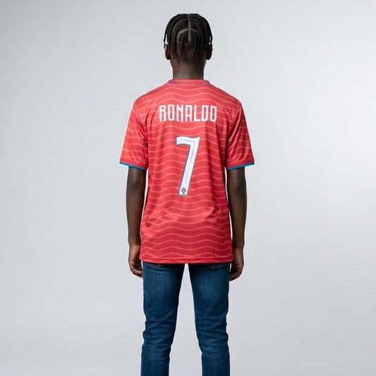 PORTUGAL RONALDO 7 KIDS JERSEY 2026 - Regular Edition