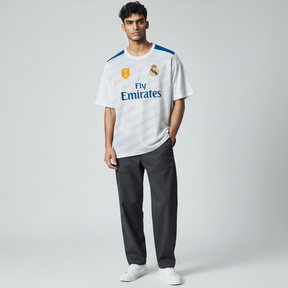 RETRO REAL MADRID HOME 2017/18 RONALDO JERSEY - Regular Edition