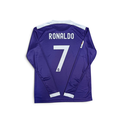 REAL MADRID AWAY 2017 UCL FINAL CR7 FULL SLEEVE JERSEY - Regular Edition