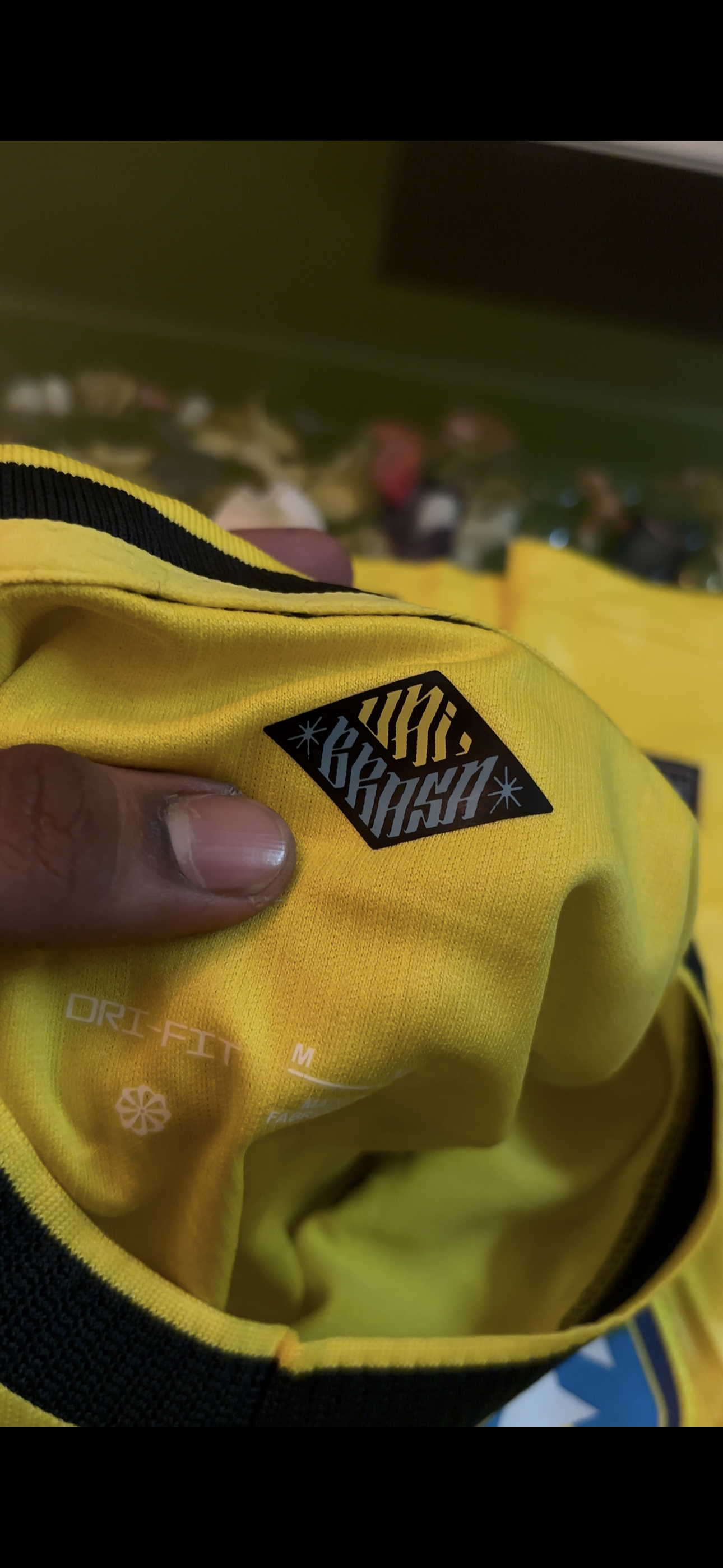 BRASIL HOME WC 2026 JERSEY - Premium Fan Version