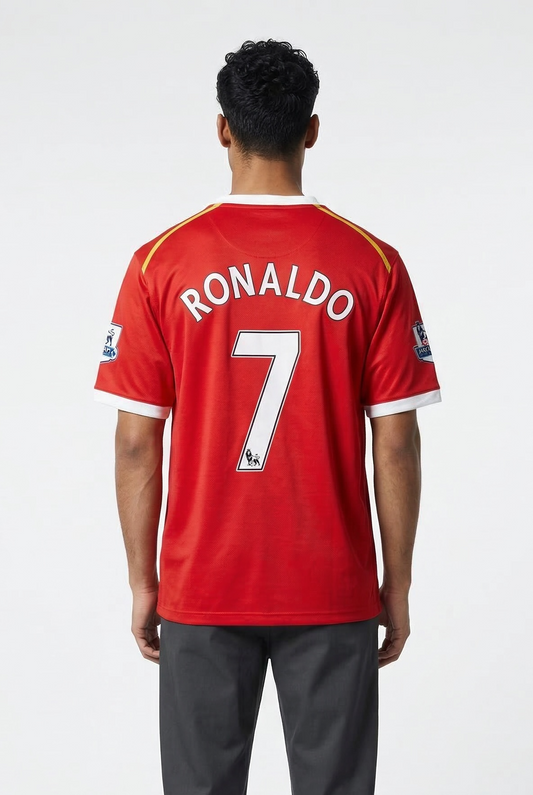 MANCHESTER UNITED HOME RETRO RONALDO JERSEY 2006/07 - Regular Edition