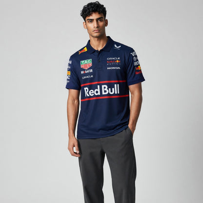 REDBULL RACING 2025 POLO JERSEY - PERFORMANCE DRYFIT