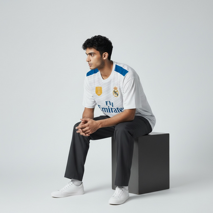 RETRO REAL MADRID HOME 2017/18 RONALDO JERSEY - Regular Edition