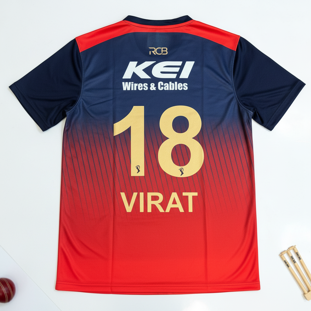 RCB 2025/26 PERFORMANCE DRYFIT JERSEY