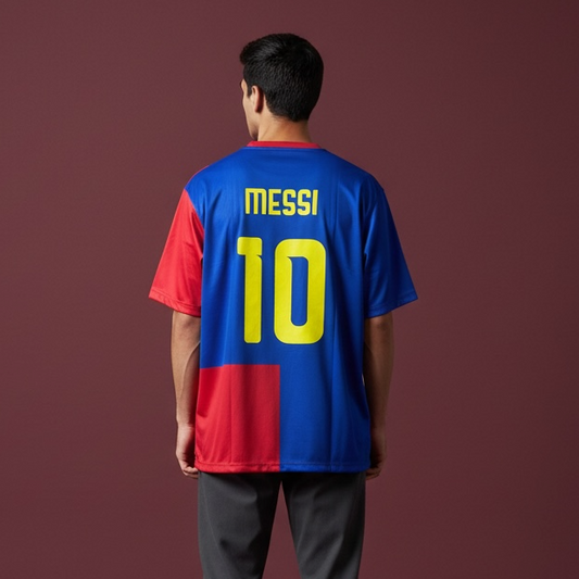 RETRO FCB HOME 2008/09 MESSI 10 JERSEY - Regular Edition