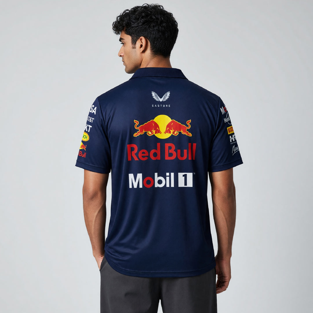 REDBULL RACING 2025 POLO JERSEY - PERFORMANCE DRYFIT