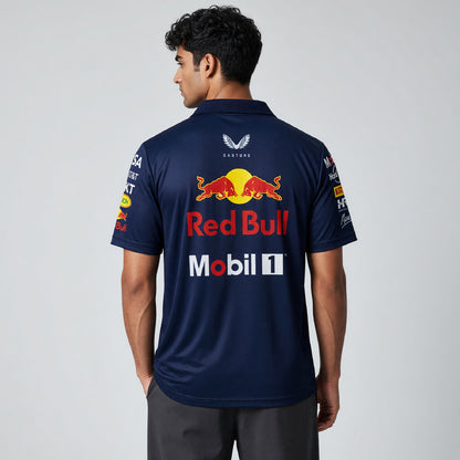 REDBULL RACING 2025 POLO JERSEY - PERFORMANCE DRYFIT