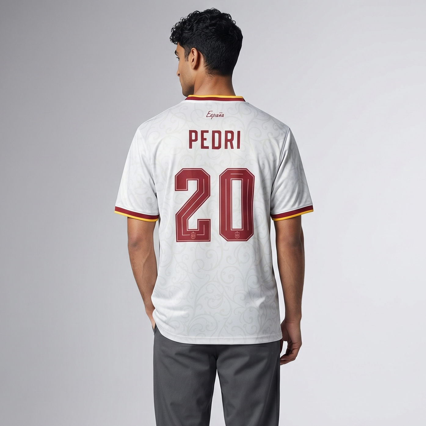 SPAIN AWAY 2026 PEDRI JERSEY - Regular Edition
