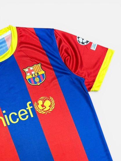FCB RETRO 2010/11 HOME MESSI JERSEY - Regular Edition