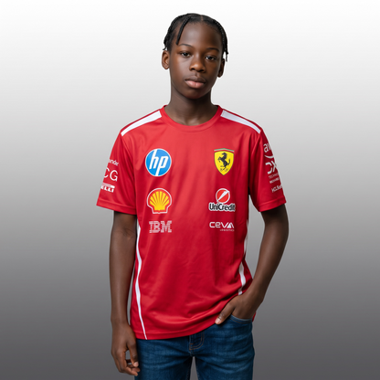 FERRARI 2026 KIDS JERSEY