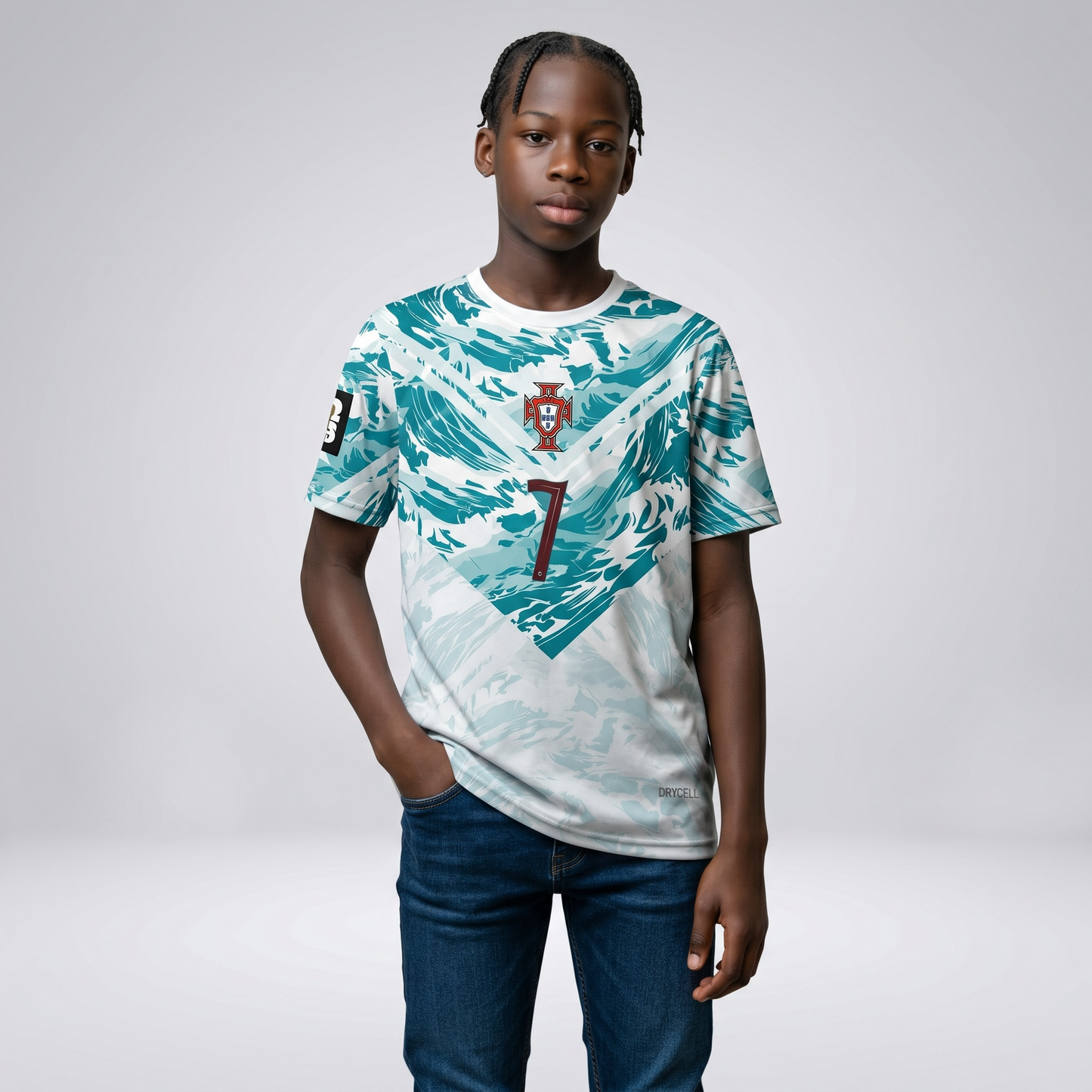 Kids Ronaldo Portugal Jersey 2026 | Portugal Football Jersey for Kids India