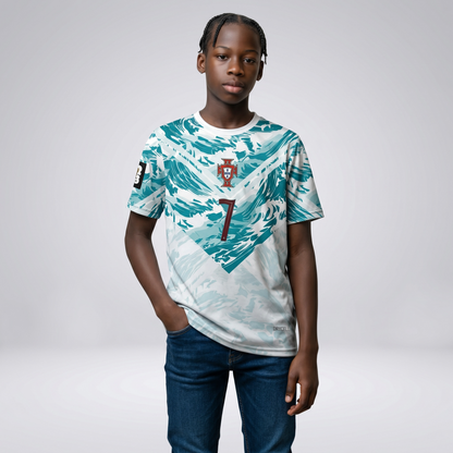 Kids Ronaldo Portugal Jersey 2026 | Portugal Football Jersey for Kids India