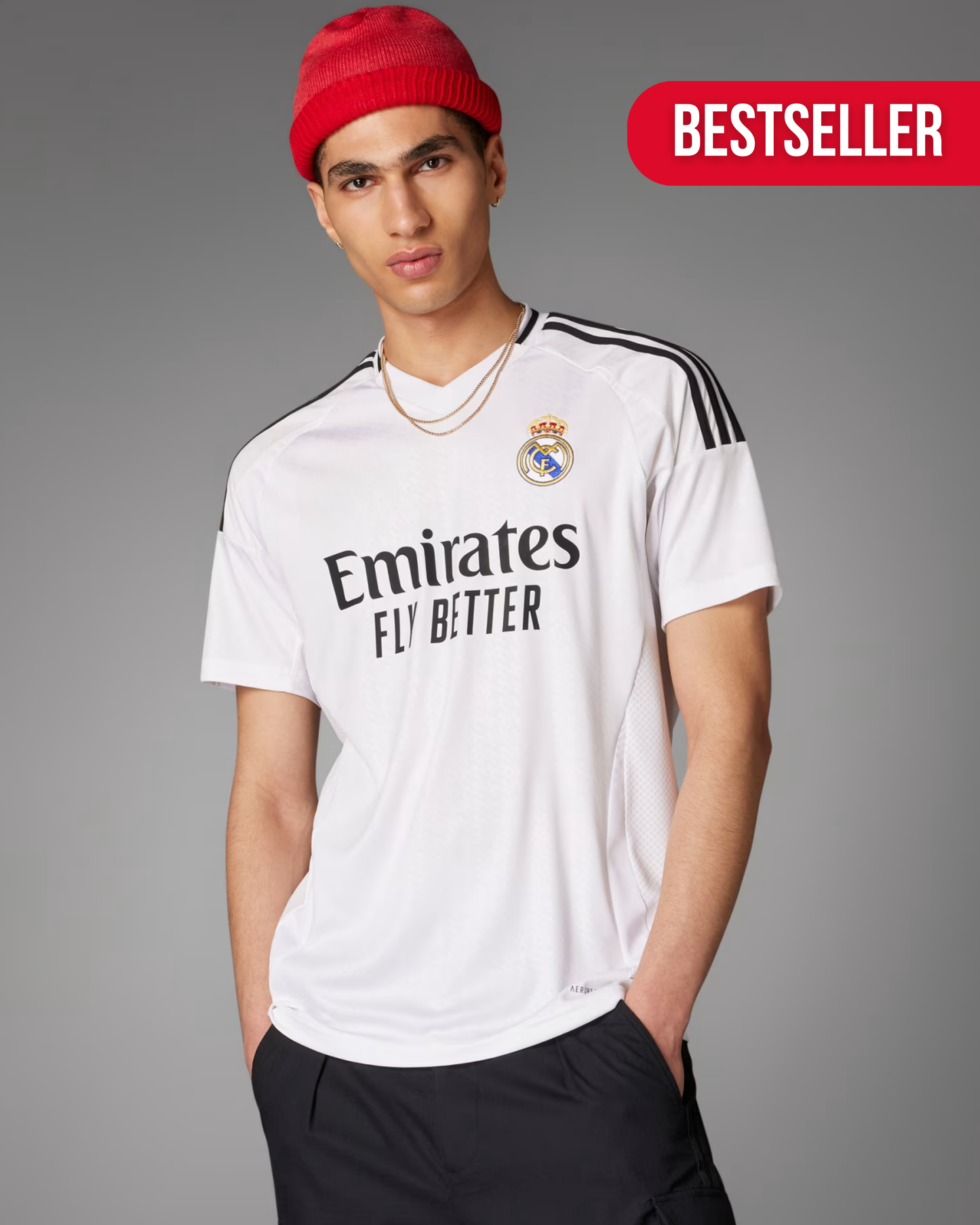 Madrid Home 24-25 Football Jersey - Premium Stadium Version
