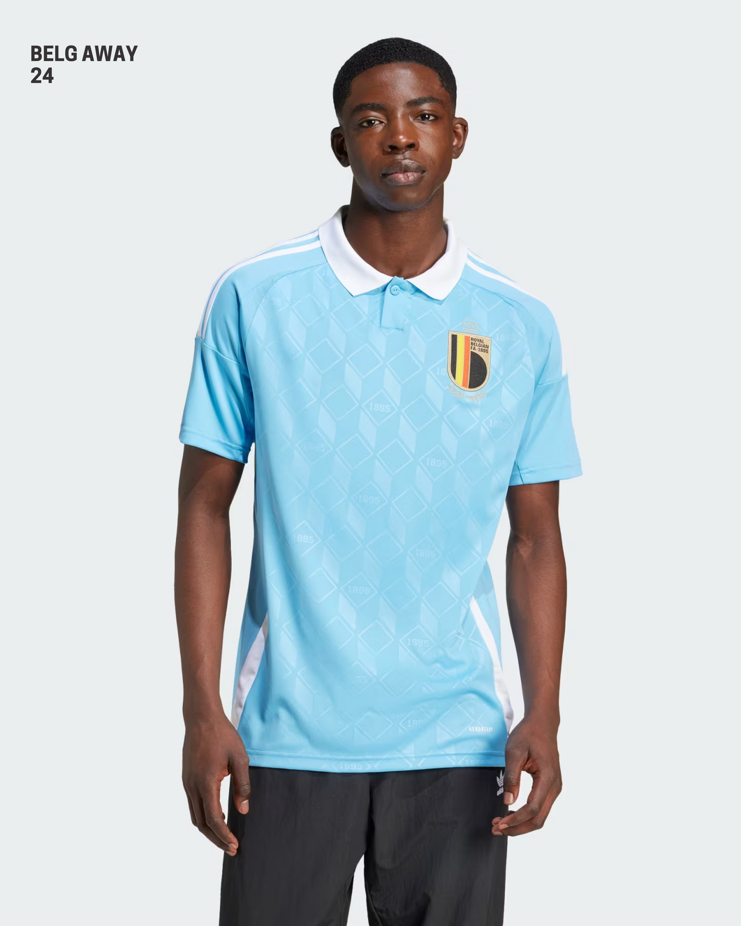 Belgium Away 24-25 Kit - MOISTURE CONTROL JERSEY