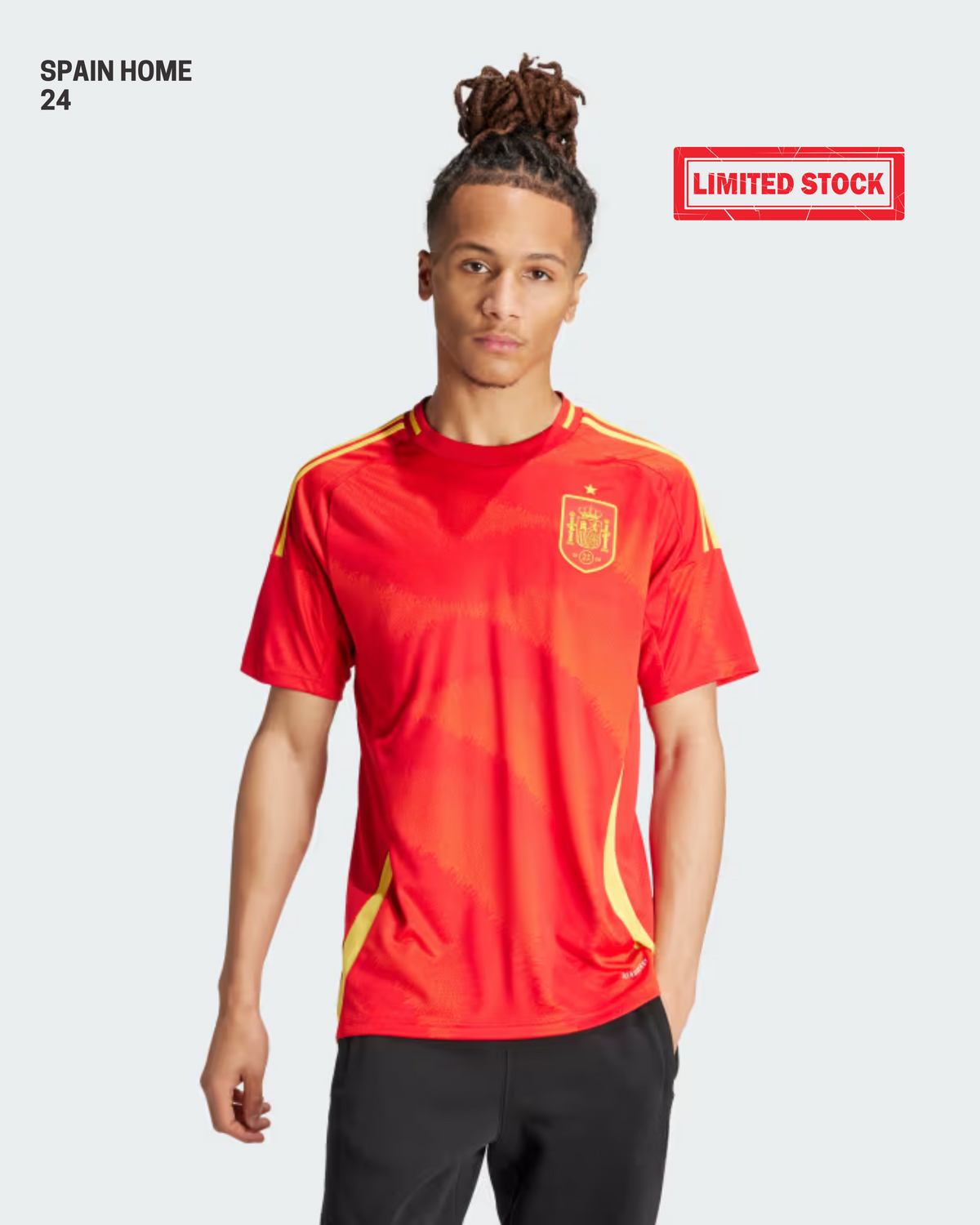 Spain Home 24-25 Kit - MOISTURE CONTROL JERSEY