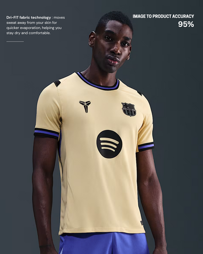 FCB AWAY KOBE BRYANT 25/26 - Premium Fan Version