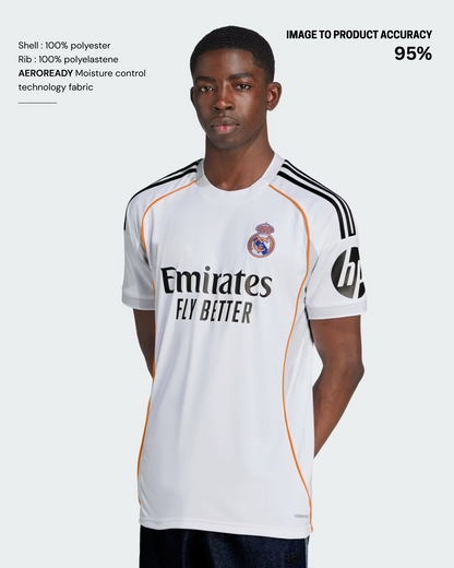 Real Madrid Home 25/26 - Premium Fan Version