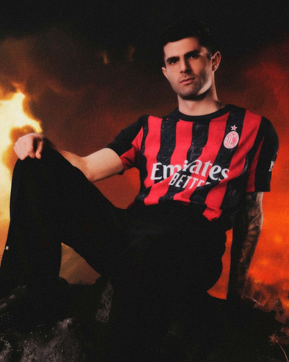 AC MILAN HOME JERSEY 2025/26 - Premium Fan Version