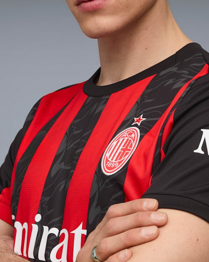 AC MILAN HOME JERSEY 2025/26 - Premium Fan Version