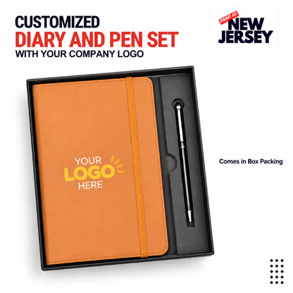 2 in 1 Diary & Pen Corporate Gift Set